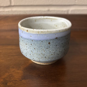 Lavender Earthenware Pottery Cup