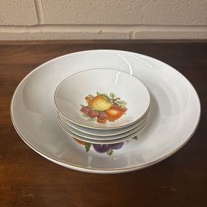 Set of 5 Edelstein Bavaria Serving Bowl & Dishes