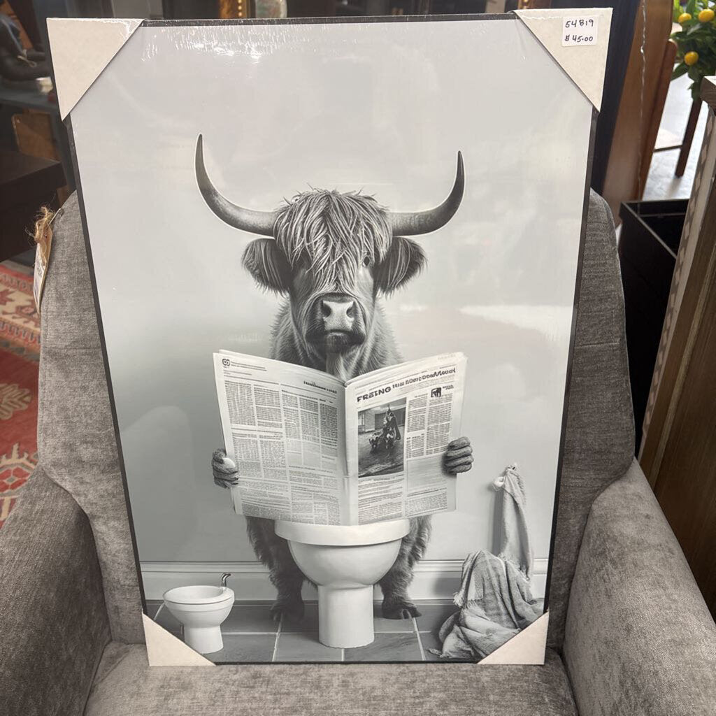 Highland Headlines Framed Art - 54819