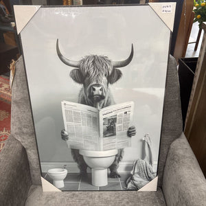 Highland Headlines Framed Art - 54819