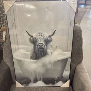 Neck Deep in Bubbles Framed Art - 54826