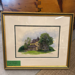 The Skinner House, Gananoque, ON - Original WC by A.S. Wright