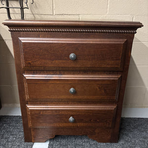 Vokes Solid Maple, Dark Stained Side Table