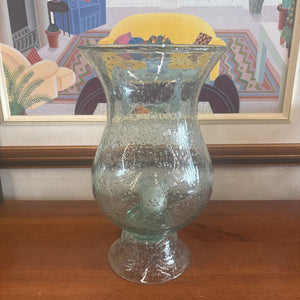 Vintage Biot Bubble Glass Candle Holder