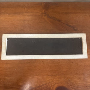 Chalkboard Sign w White Boarder