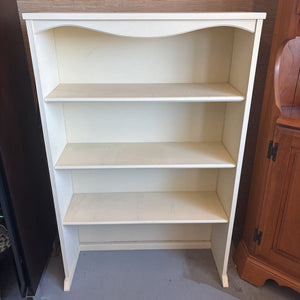 Solid Wood Cream Painted Bookcase