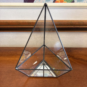 Geometric Glass Terrarium Planter