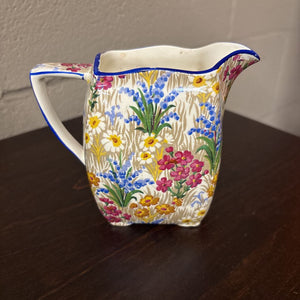 Royal Winton Floral Ceramic Creamer- Made in England