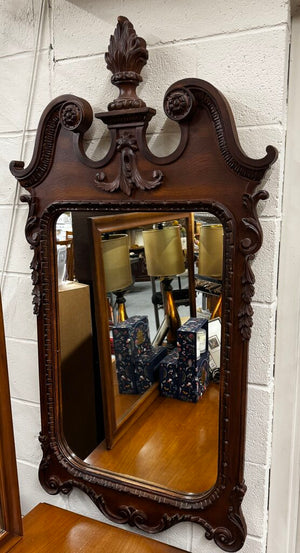 Antique Victorian Carved Walnut (Eastlake) Mirror Circa 1875