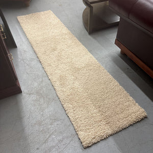 Premium Beige Shag Carpet Runner