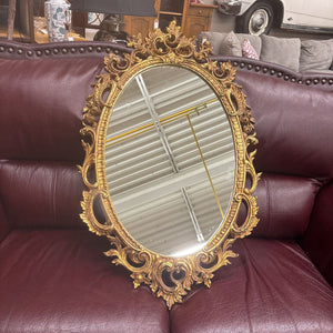 Ornate Gold Wall Mirror