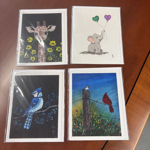 Assorted Printed Cards