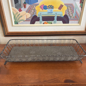 Industrial Style Metal Platform Tray