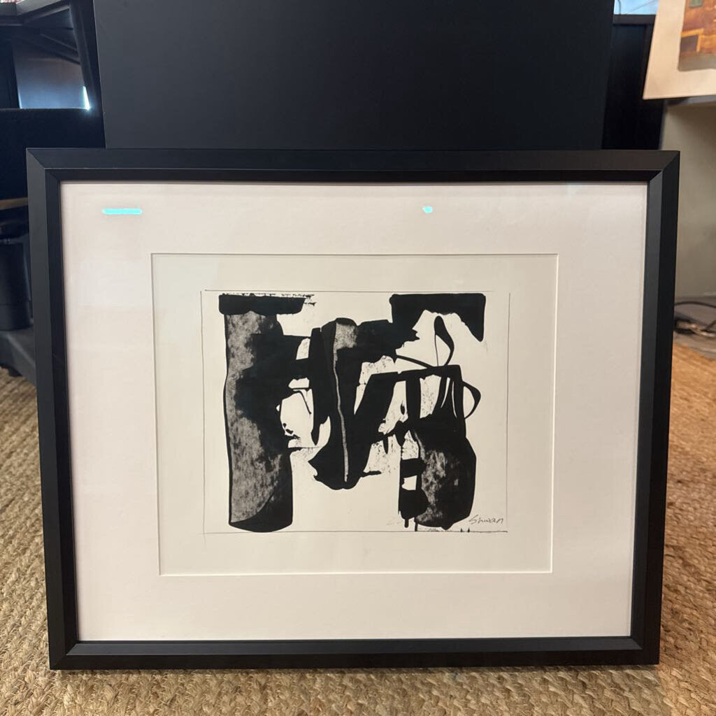 Original Art by Canadian Painter - Shwan DiLorenzo - in Black Museum Framing