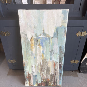 "Misty City 1" - Canvas Art Print