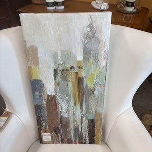 "Misty City 2" - Canvas Art Print