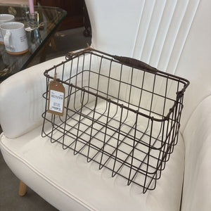 Metal Wire Storage Basket