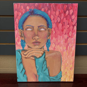 "Sunset & Self Reflection" Canvas Painting