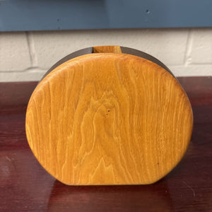 Canadian Handcrafted Wooden Bud Vase by "The Brown Bear"