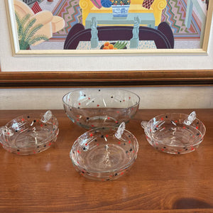 Vintage Star Chip & Finger Bowl Set