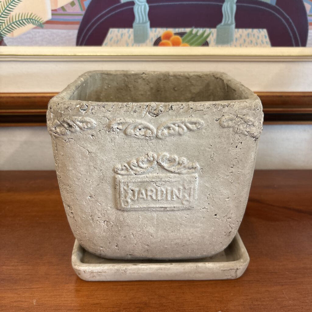 Concrete Square "Jardin" Planter Pot