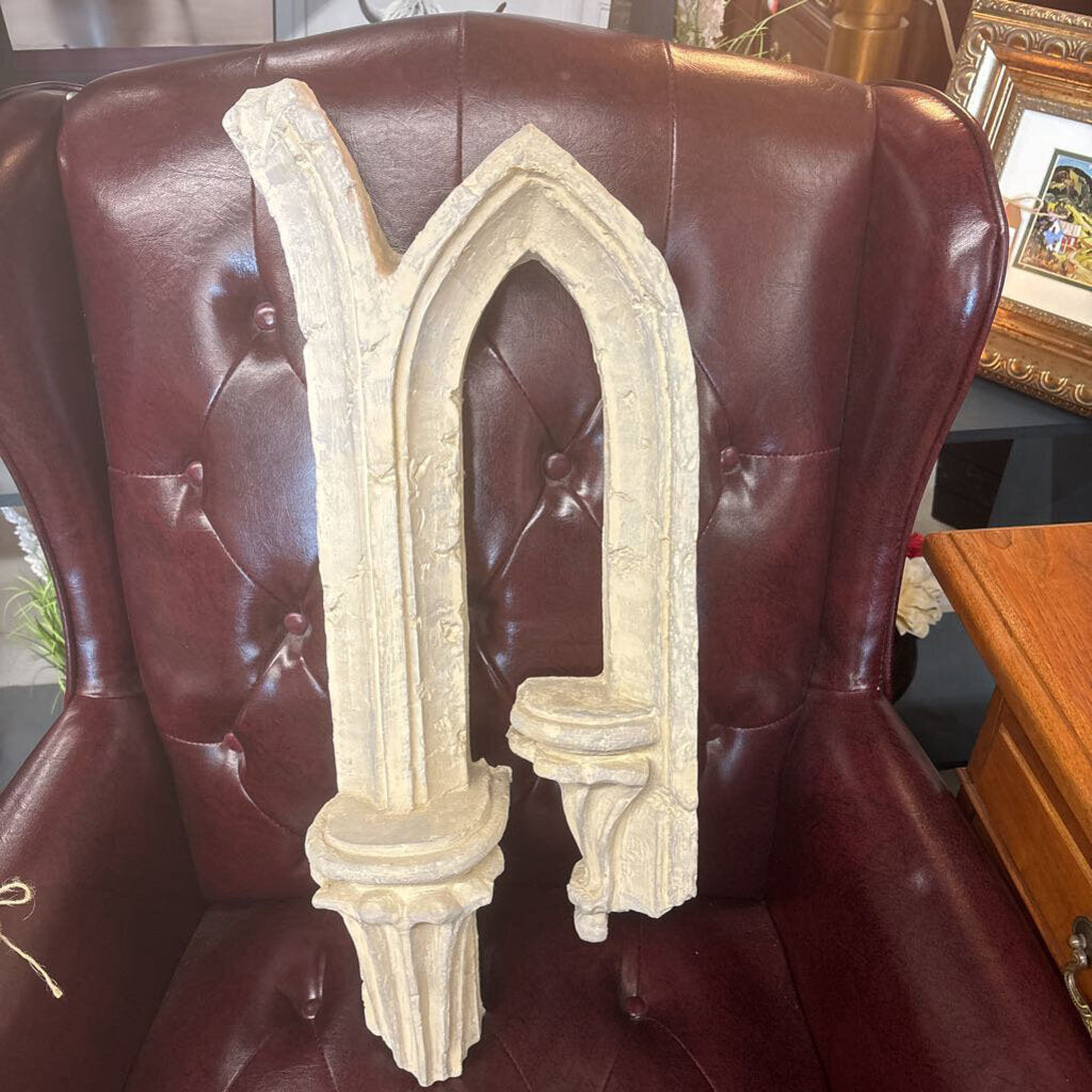 Gothic Tracery Wall Sculpture Fragment