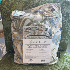 KING - NEW MM Linen (Augusta) Duvet Set