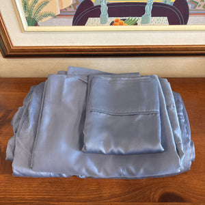 KING - NEW 100% Cotton Sheet Set - Distinctly Home - Blue