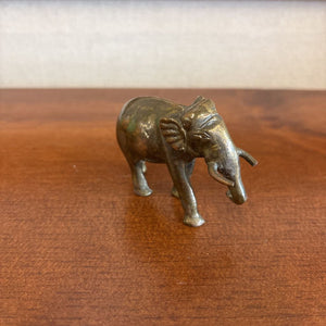 Vintage Brass Elephant