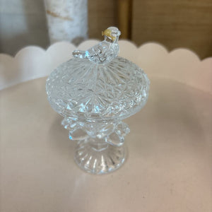 Lead Crystal Trinket Dish