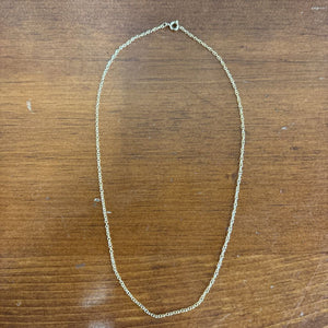 Gold-Toned Small Chain Necklace