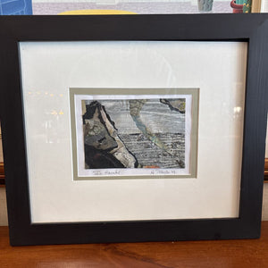 Original Abstract Collage " In Morar" by Alec Patterson 2008