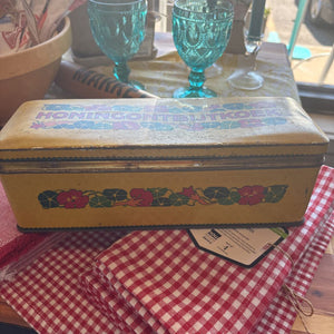 Verkade Vintage Tin - Yellow