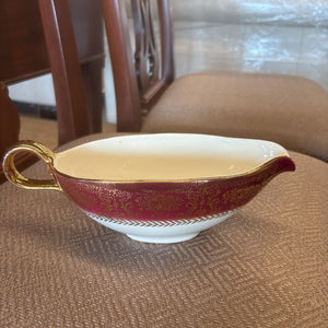 Homer Laughlin Vintage Porcelain Gravy Boat