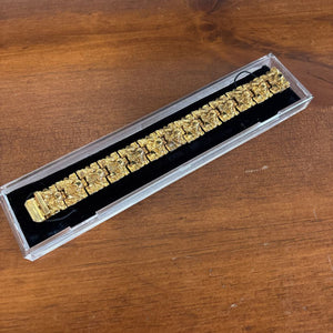 Gold Link Costume Bracelet