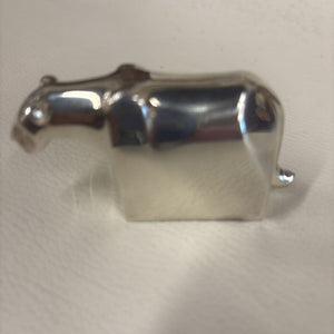 Vintage Silver Plated Animal Figurine Paperweight by Dansk