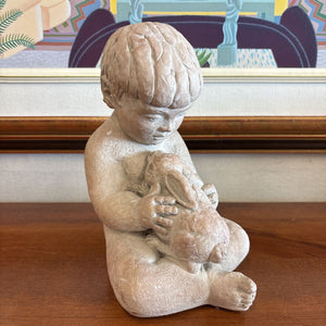 Vintage Sculpture from Austin Collection "Playmates"