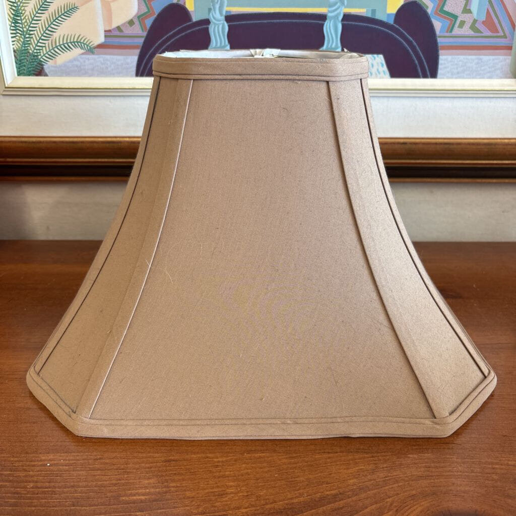 Medium Taupe Trumpet Lamp Shade