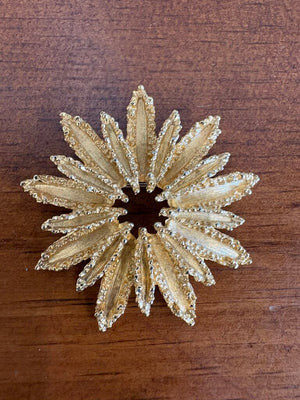 Gold Tone Vintage Avon Costume Brooch