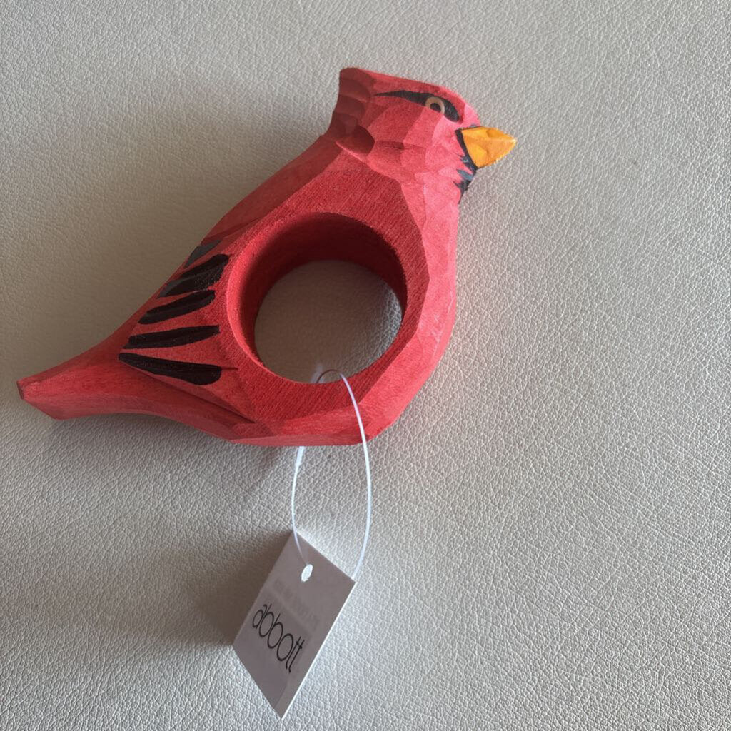 Cardinal Napkin Ring - 4"H - LODGE - NR5005