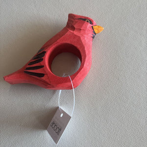 Cardinal Napkin Ring - 4"H - LODGE - NR5005