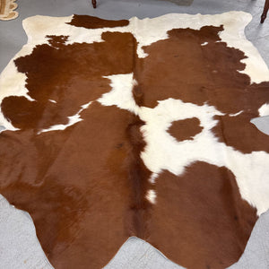 Cowhide Rug - Argentina - Brown & Cream