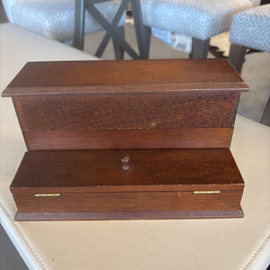 Vintage Wooden Letter Holder Box - The Bombay Co.