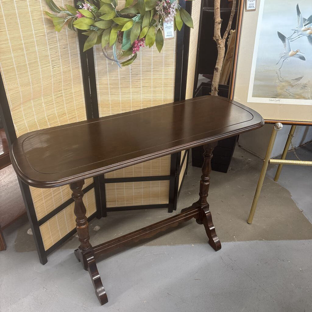 Mahogany Console Table