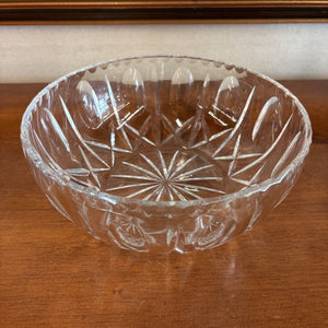 Vintage Crystal Fruit Bowl