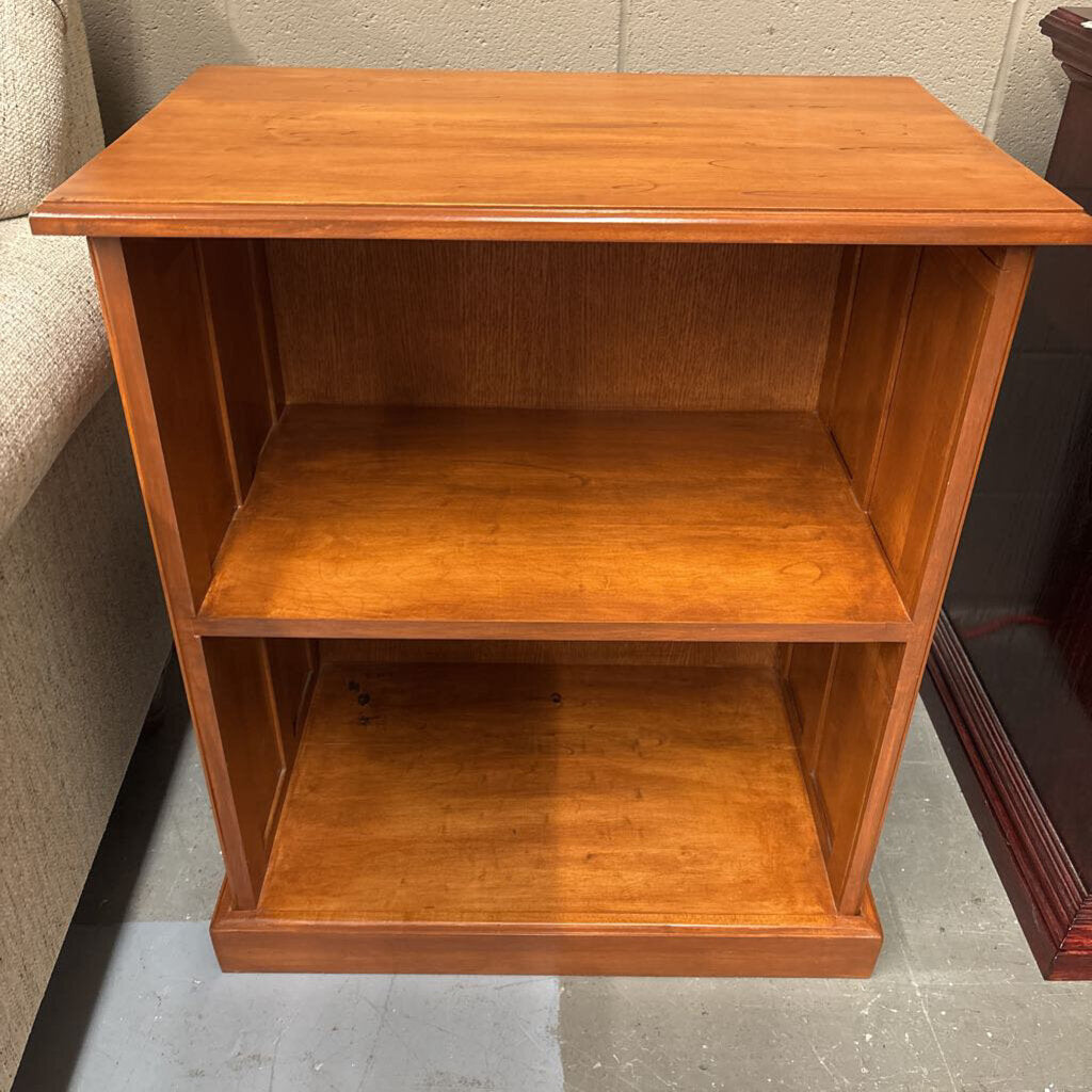 Solid Maple Open End Table Bookcase
