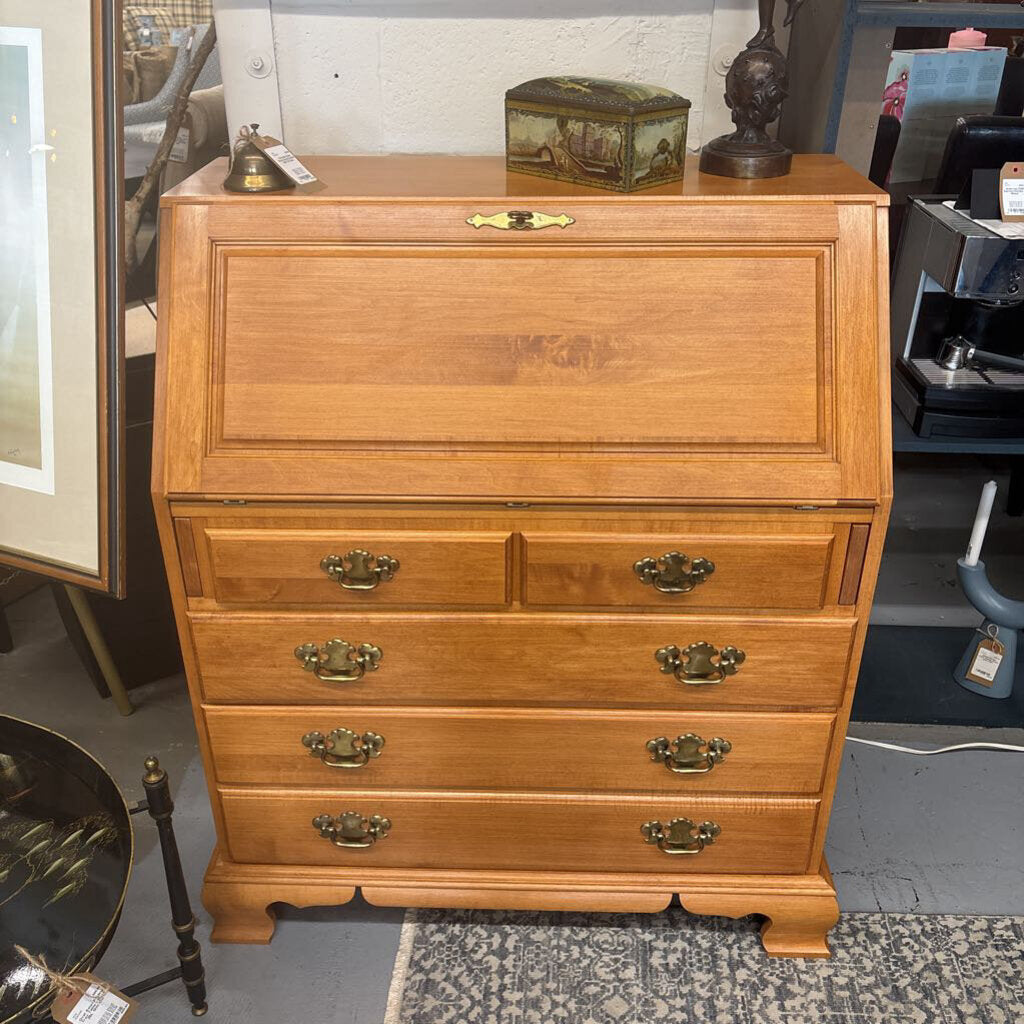 Solid Maple Roxton Secretary Desk