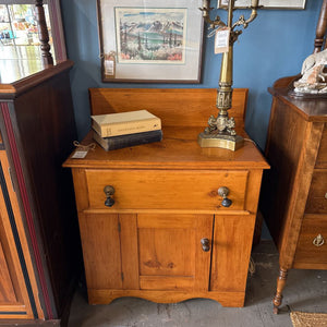 Low Antique Cabinet w Drawer