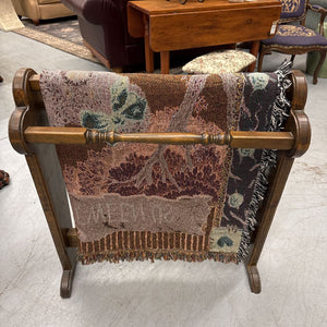 Wood Towel or Quilt Rack