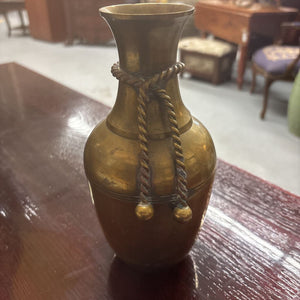 Vintage Handmade Solid Brass Vase